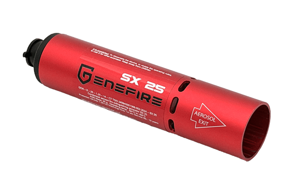 GENEFIRE SX 25 autonomous fire extinguisher