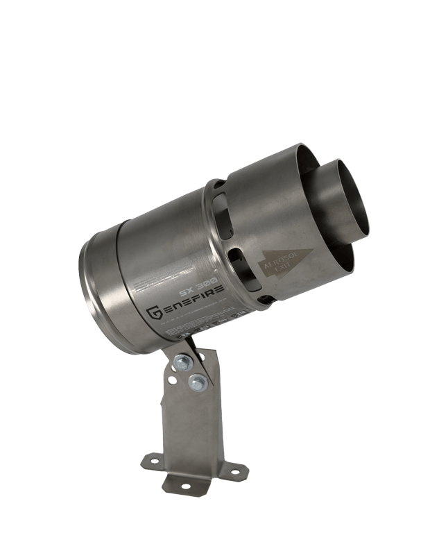 GENEFIRE SX 300 autonomous fire extinguisher