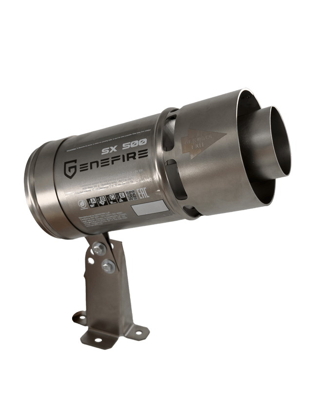 GENEFIRE SX 500 autonomous fire extinguisher